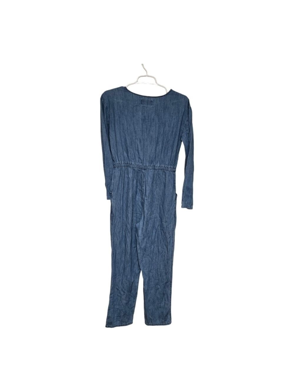Old Navy Denim Drawstring Utility Jumpsuit XXL 18 - Picture 2 of 15